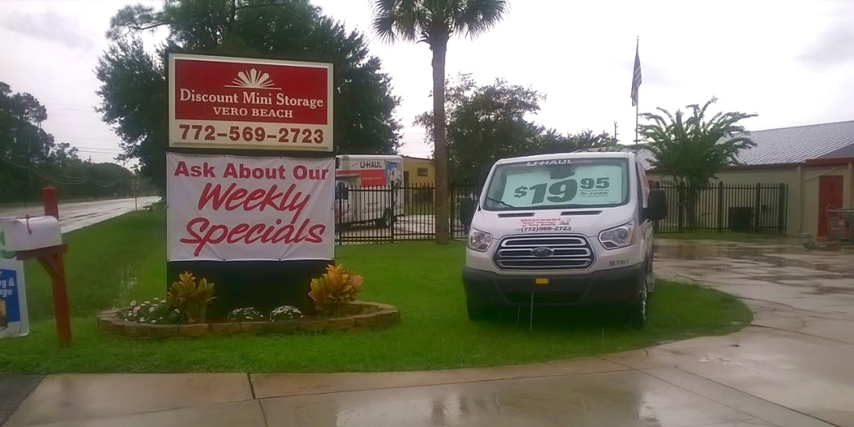 cheapstorageunitverobeachflorida Discount Mini Storage of